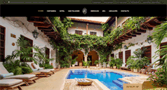 Desktop Screenshot of hotelcasadelarzobispado.com