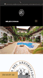 Mobile Screenshot of hotelcasadelarzobispado.com